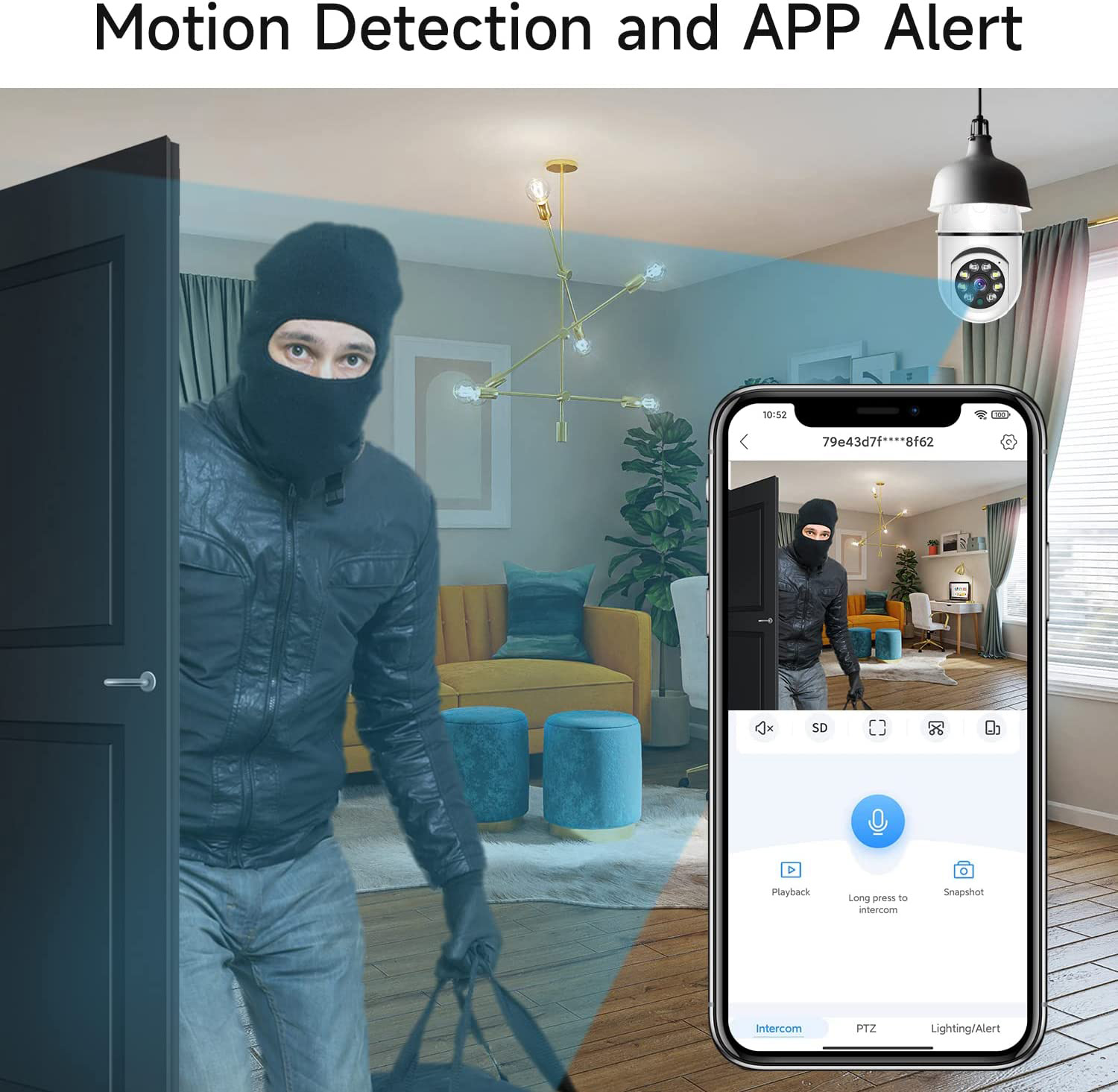 8MP E27 Bulb Surveillance Came - đánh giá và giá Smart Baby Night Light