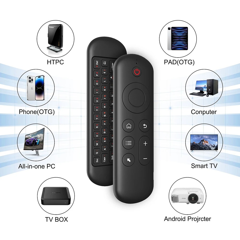 Remote Control Air Mouse Voice - đánh giá và giá Smart Home Keyboard