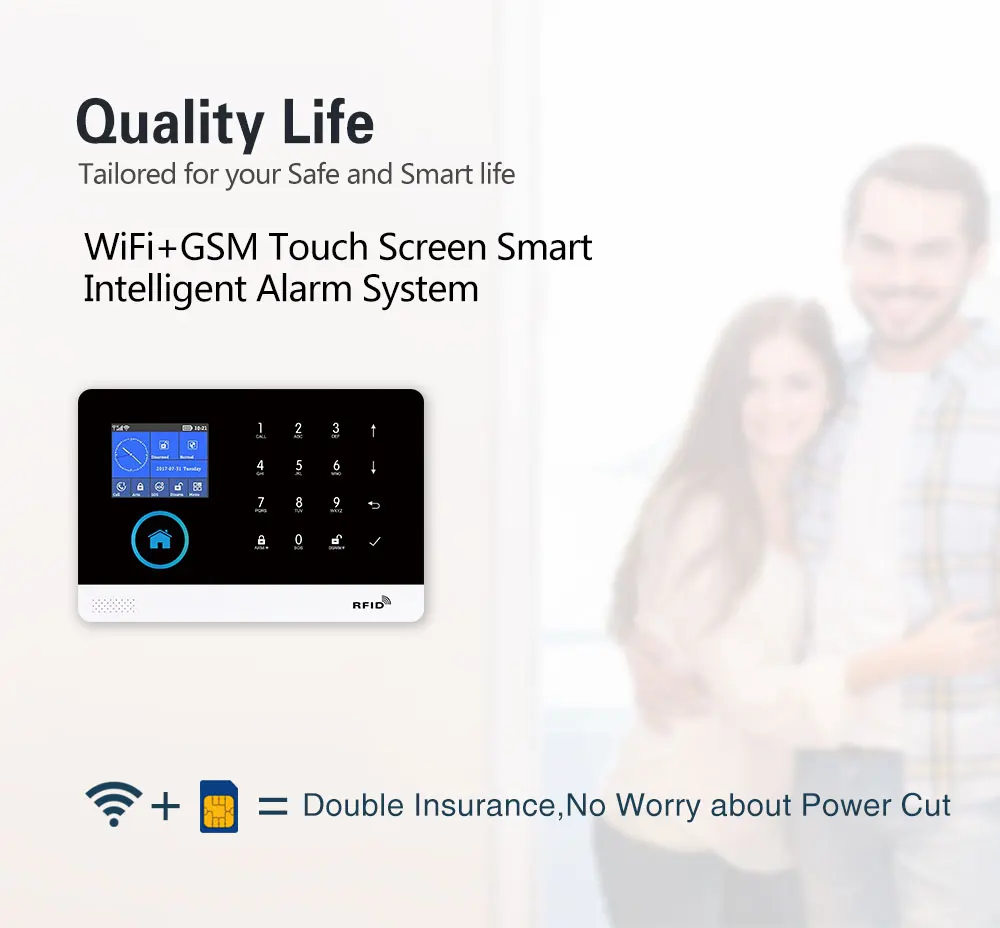 PGST Intelligent Alarm Device, - đánh giá và giá Smart Home Package