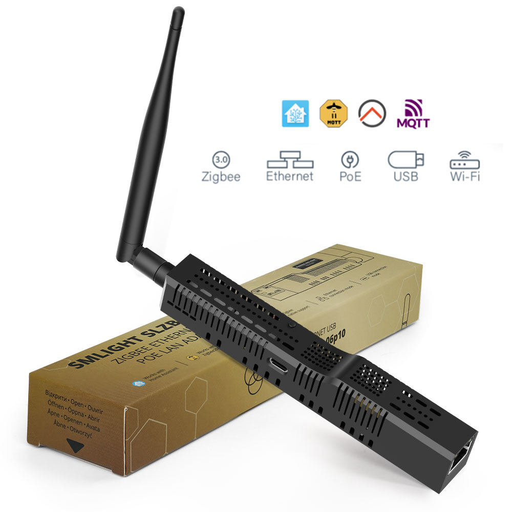 SMLIGHT SLZB-06P10 Zigbee 3.0  - đánh giá và giá Zigbee Gateway