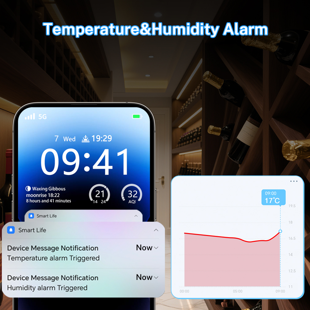 Tuya Zigbee Temperature Humidi - đánh giá và giá Zigbee Gateway