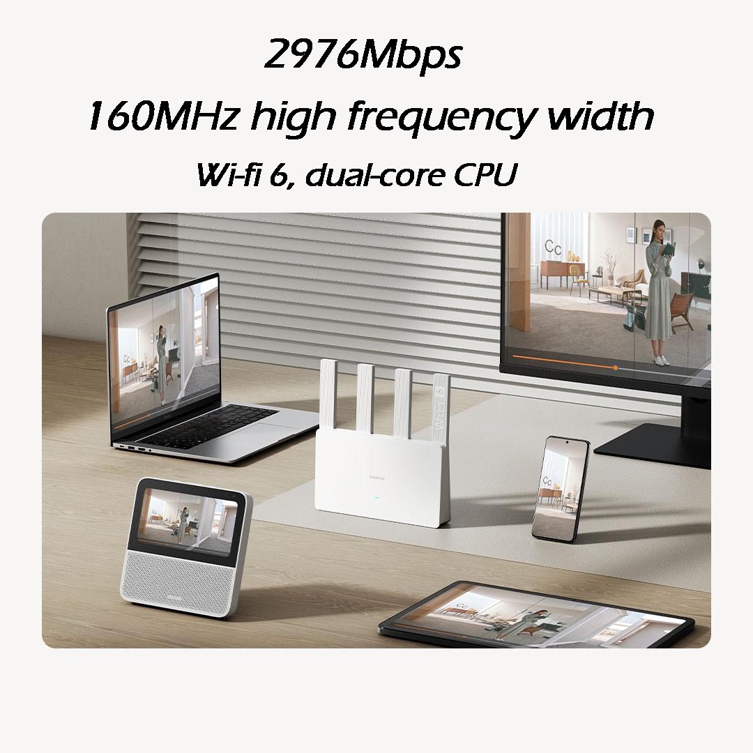 Xiaomi Router AX3000E WiFi6 29 - đánh giá và giá Smart Home Router