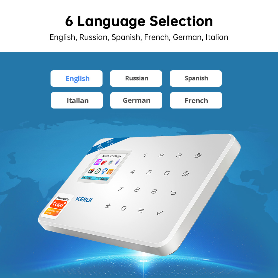 KERUI W181 Alarm System Secutr - đánh giá và giá Smart Home Package