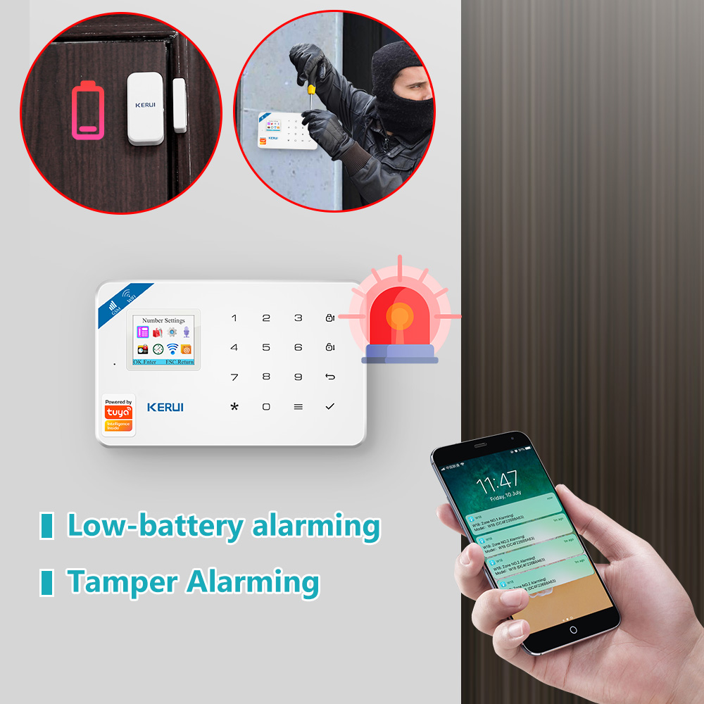 KERUI W181 Alarm System Secutr - đánh giá và giá Smart Home Package