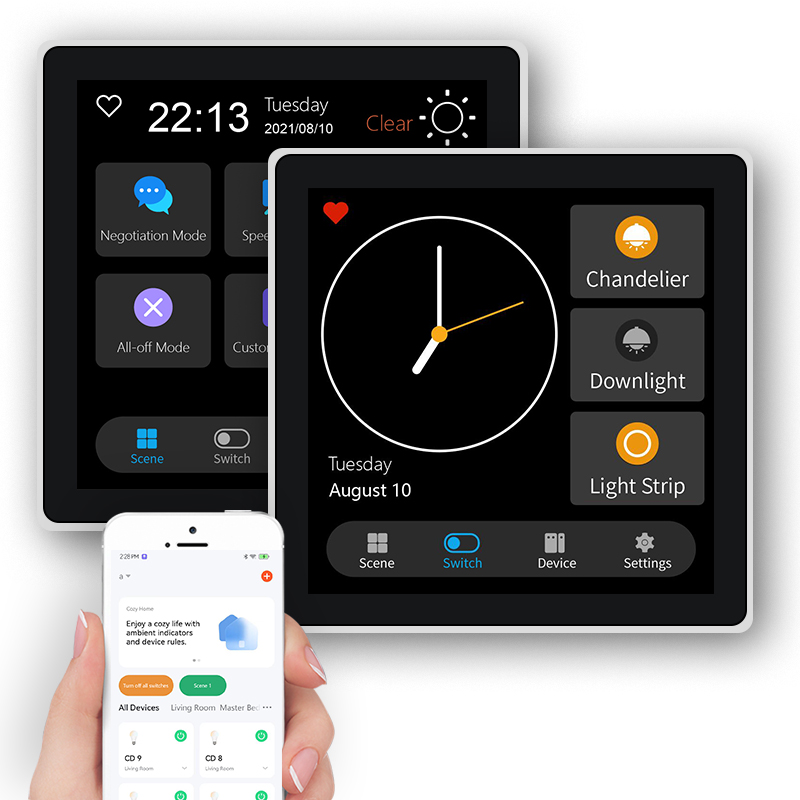 FUERS 4 Inch Touch Screen Mult - đánh giá và giá Smart Home Zigbee