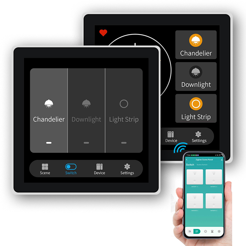 FUERS 4 Inch Touch Screen Mult - đánh giá và giá Smart Home Zigbee