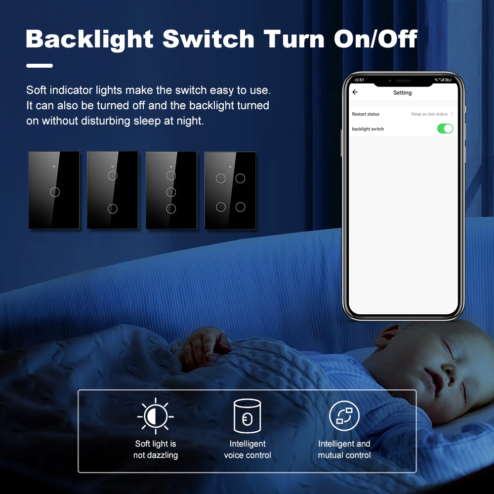 Smart Life Wifi+Bluetooth Touc - đánh giá và giá Smart Home Dashboard
