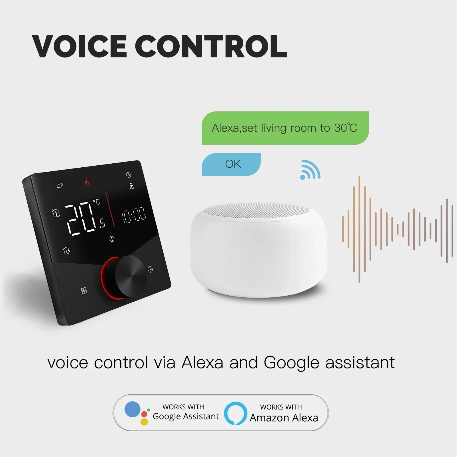 MOES Tuya WiFi Smart Knob Ther - đánh giá và giá Smart Home Package