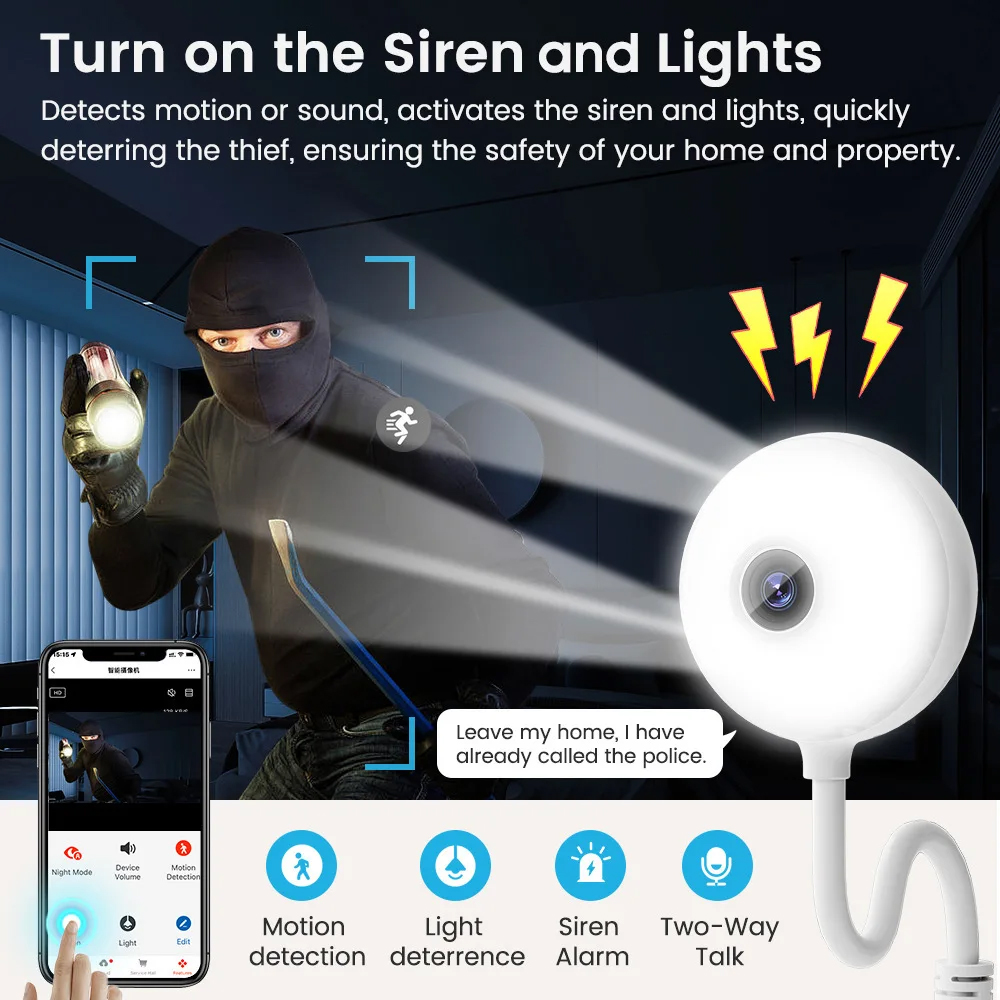 5MP Indoor USB Light Bulb WiFi - đánh giá và giá Smart Baby Night Light