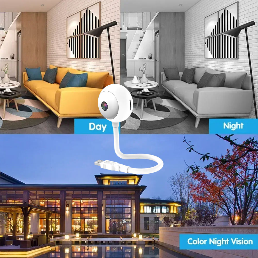 5MP Indoor USB Light Bulb WiFi - đánh giá và giá Smart Baby Night Light