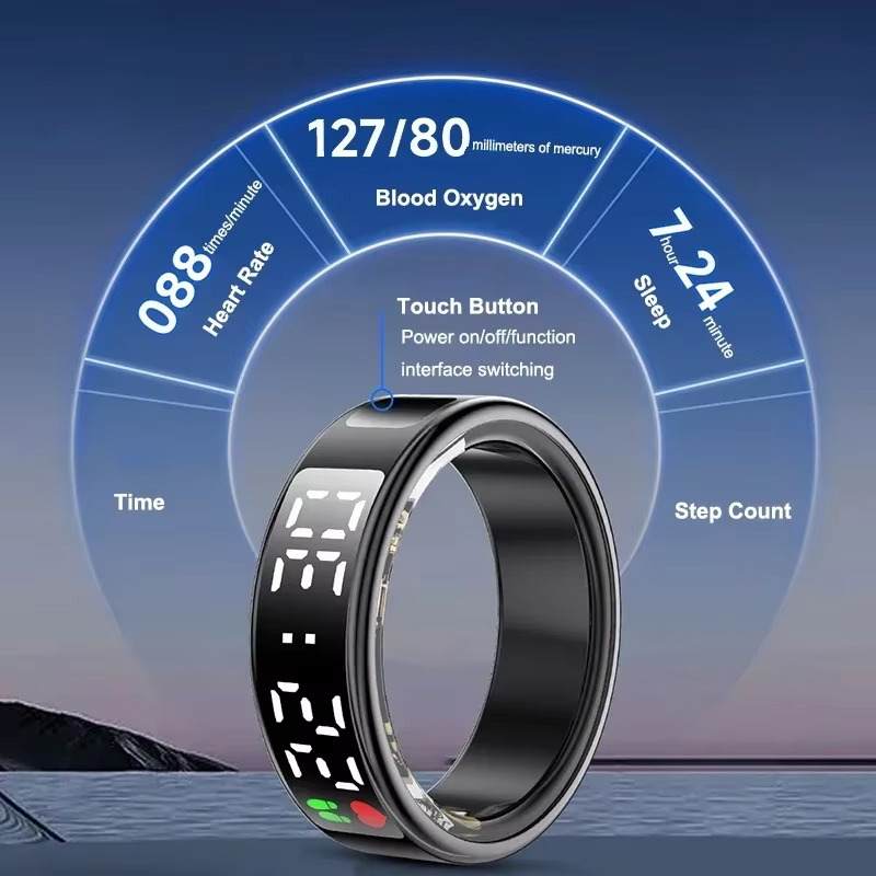 Fitness Sleep Smart Ring LED D - đánh giá và giá Smart Home Trainer
