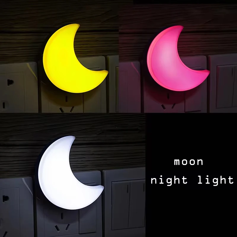 220V Moon Night Light EU Plug  - đánh giá và giá Smart Baby Night Light