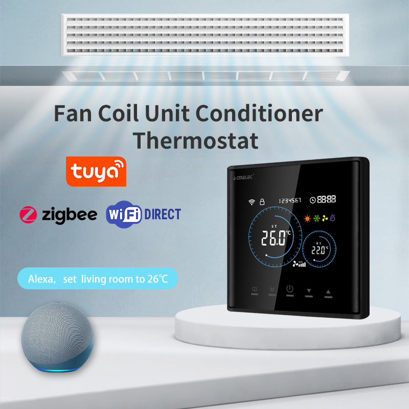Smart Fan Coil Thermostat HVAC - đánh giá và giá Smart Home Package