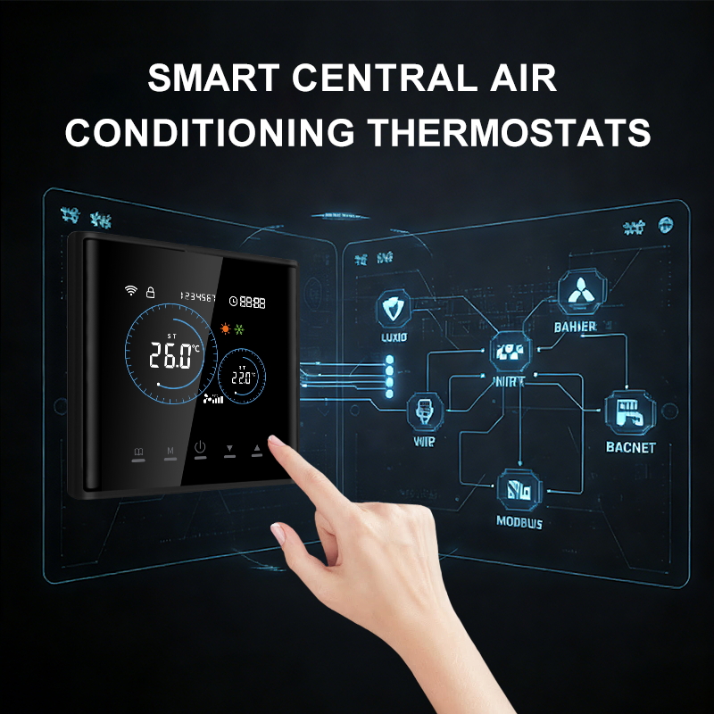 Smart Fan Coil Thermostat HVAC - đánh giá và giá Smart Home Package