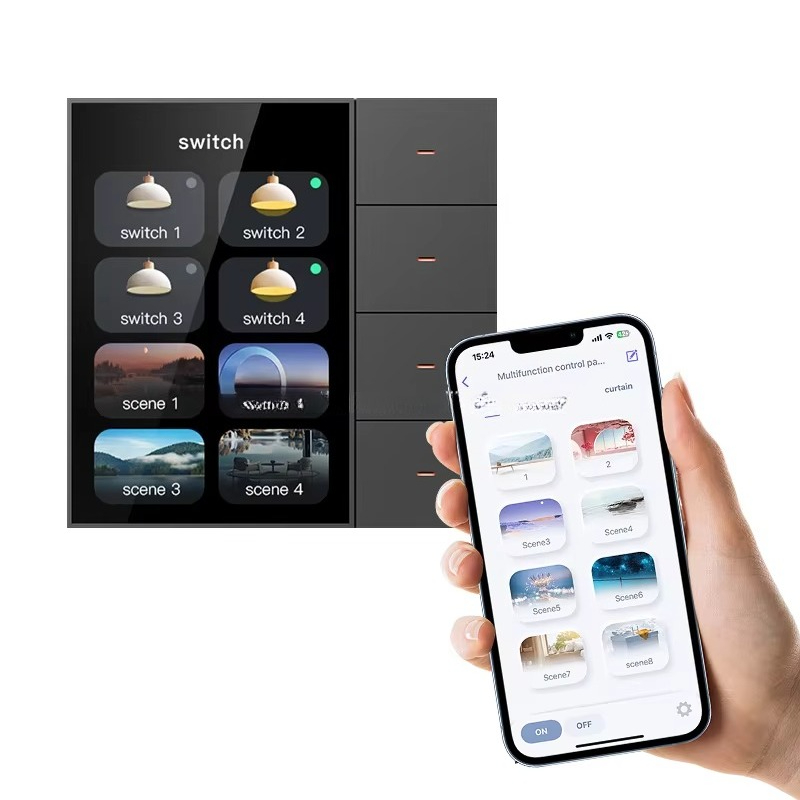 F3 Pro 3.5 Inch IPS Touch Pane - đánh giá và giá Smart Home Zigbee