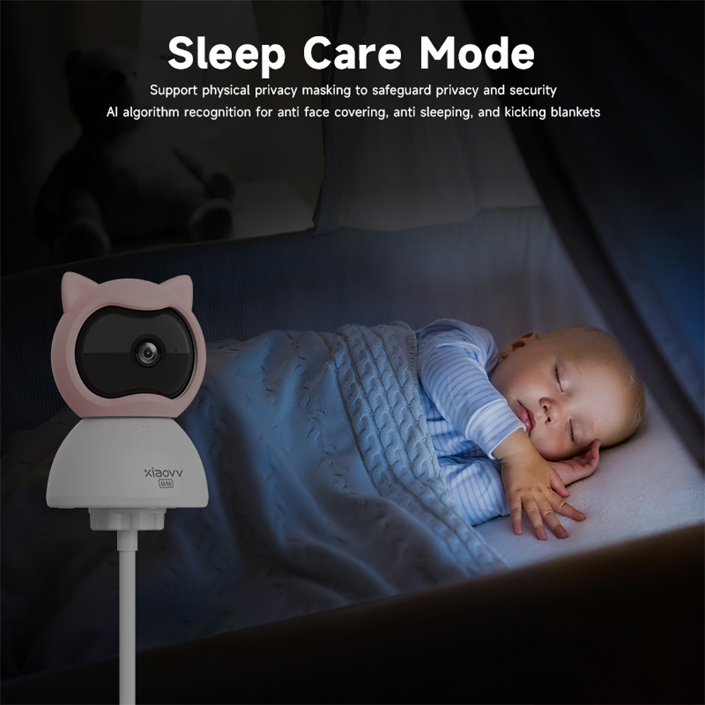 4MP Xiaovv Baby Monitor Indoor - đánh giá và giá Smart Baby Night Light