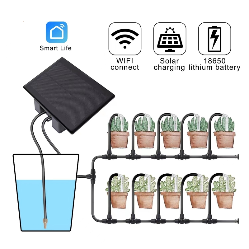 WIFI Solar Automatic Watering  - đánh giá và giá Smart Home Package