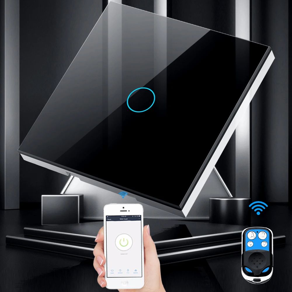 Tuya EU WiFi+RF433 Smart Remot - đánh giá và giá Smart Home Alexa
