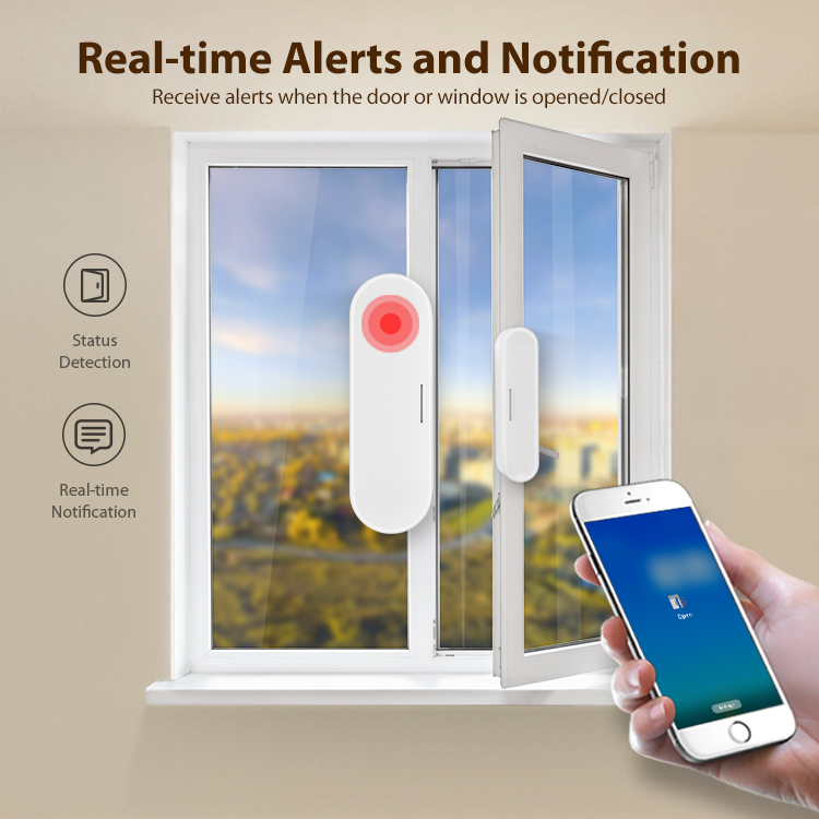 Tuya Smart Door Window Sensor  - đánh giá và giá Smart Home Or Smart Home