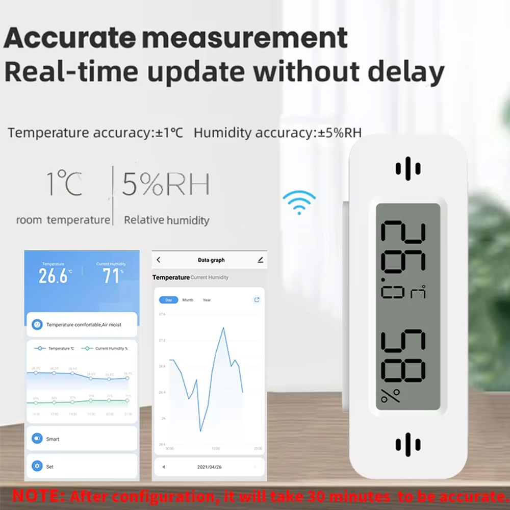 Tuya Zigbee WiFi Mini Temp & H - đánh giá và giá Smart Home Tablet