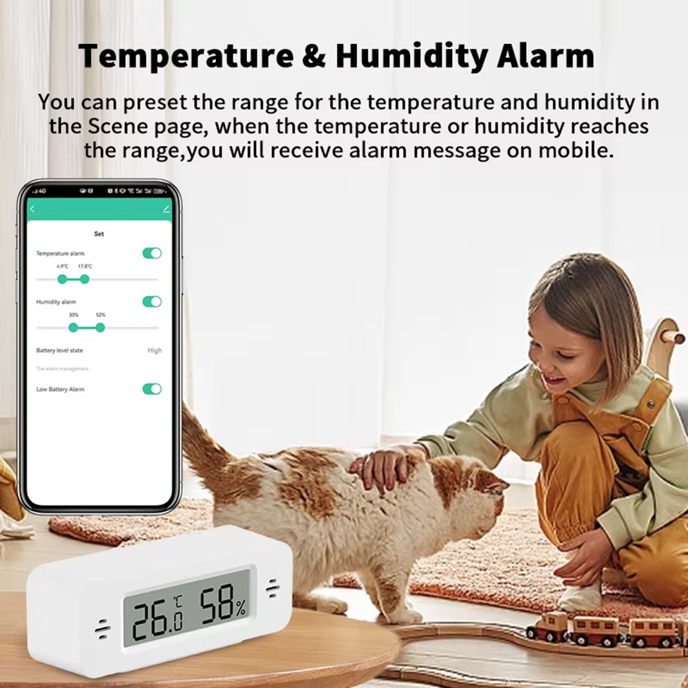 Tuya Zigbee WiFi Mini Temp & H - đánh giá và giá Smart Home Tablet
