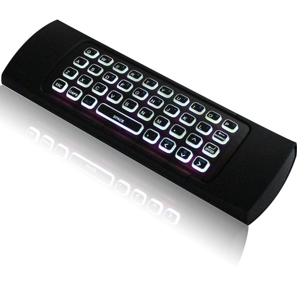 Mx3 Backlit Air chuột điều khi - đánh giá và giá Smart Home Keyboard