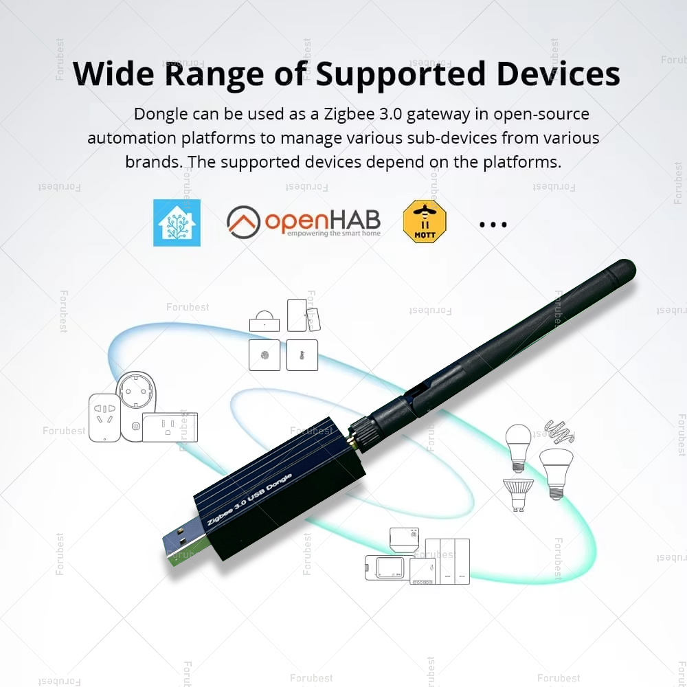 Zigbee 3.0 USB Dongle With Ant - đánh giá và giá Zigbee Gateway